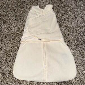 Halo Sleepsack Swaddle Cream Micro Fleece Size 3-6 Months